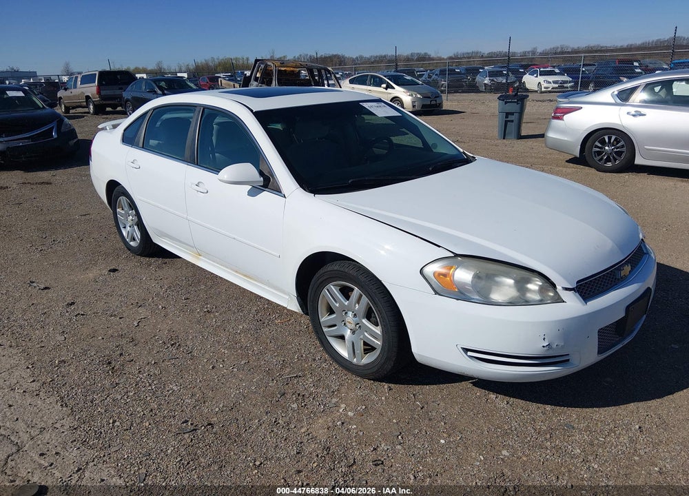 2012 CHEVROLET IMPALA LT VIN: 2G1WG5E36C1110686