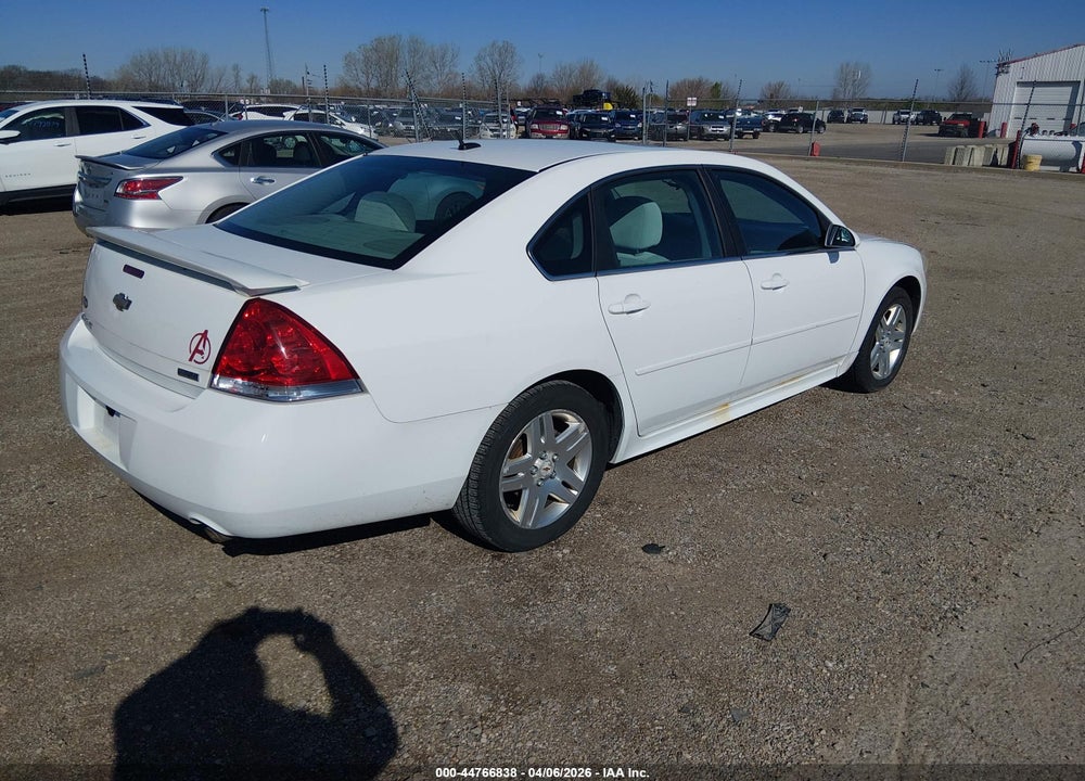 2012 CHEVROLET IMPALA LT VIN: 2G1WG5E36C1110686