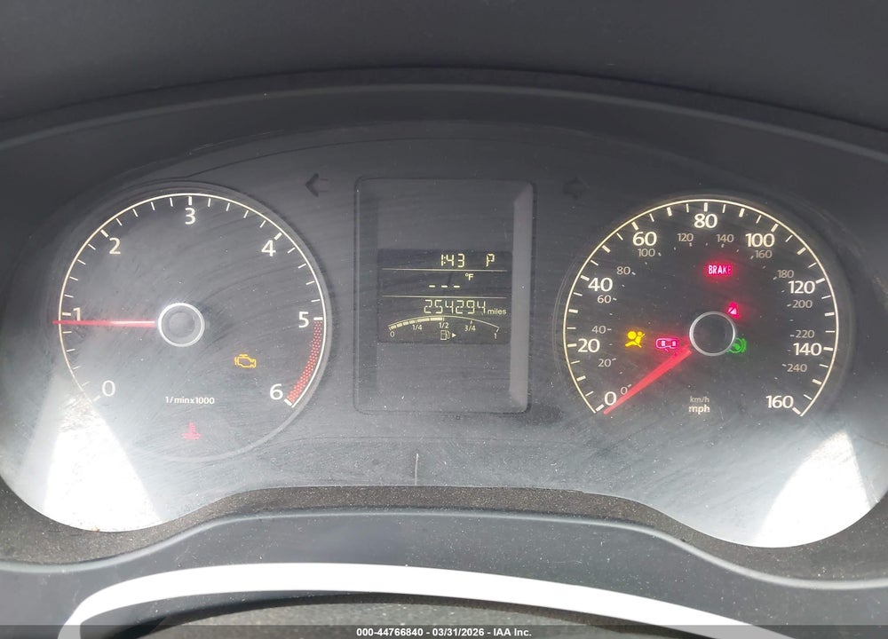2011 VOLKSWAGEN JETTA 2.0L TDI VIN: 3VWLL7AJ0BM036997