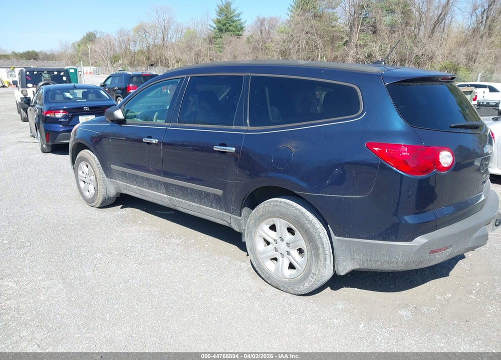 2012 CHEVROLET TRAVERSE LS VIN: 1GNKREED9CJ247336