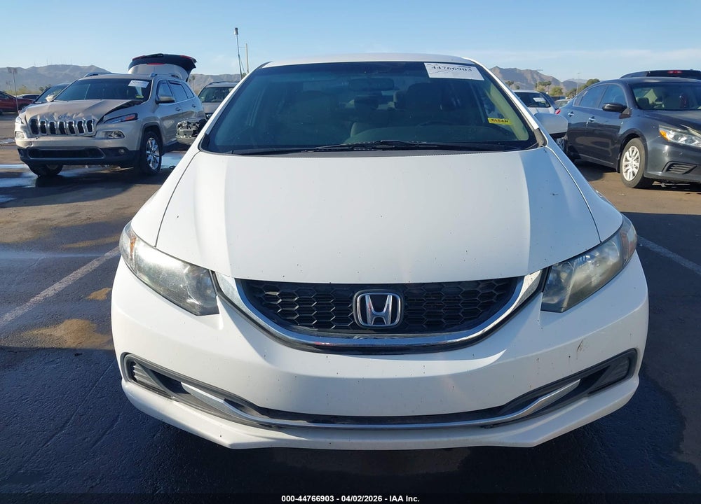2015 HONDA CIVIC LX VIN: 19XFB2F56FE009806