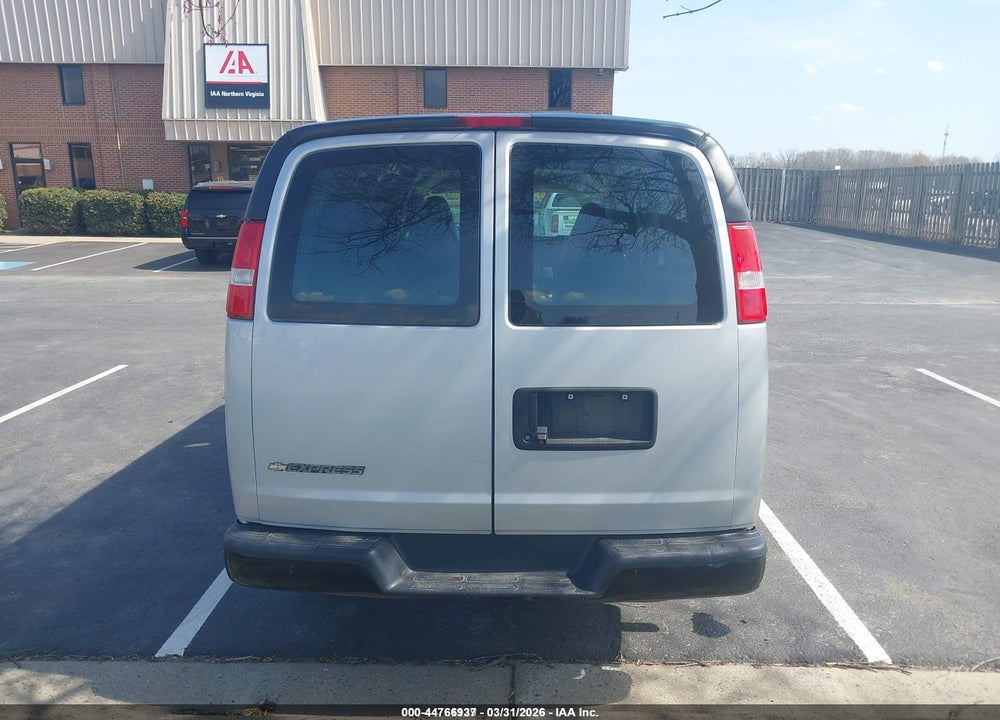 2018 CHEVROLET EXPRESS 2500 WORK VAN VIN: 1GCWGAFG0J1313822