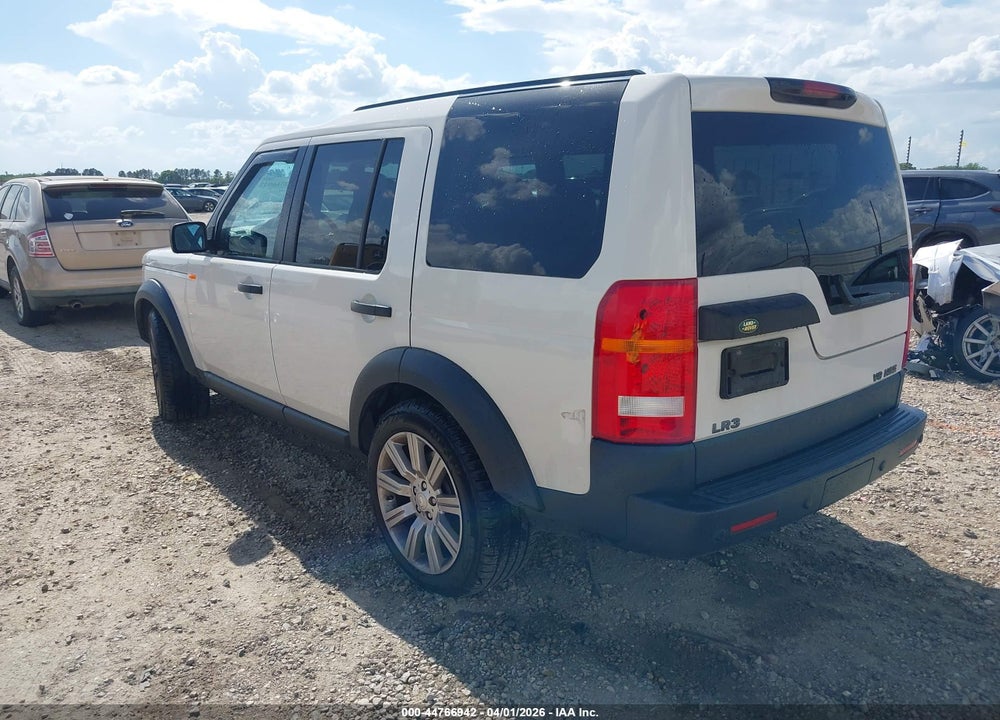 2008 LAND ROVER LR3 V8 HSE VIN: SALAG25438A467015