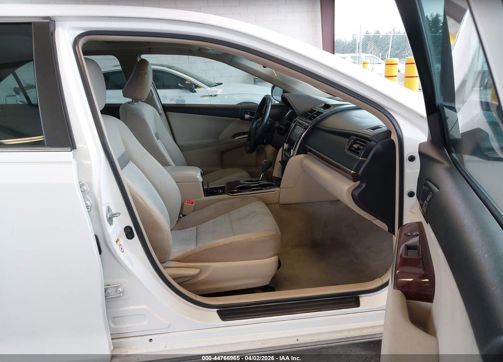 2012 TOYOTA CAMRY XLE VIN: 4T1BF1FK2CU604390