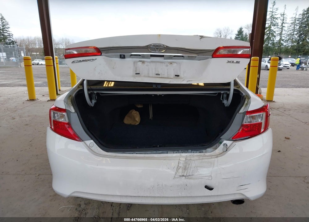 2012 TOYOTA CAMRY XLE VIN: 4T1BF1FK2CU604390