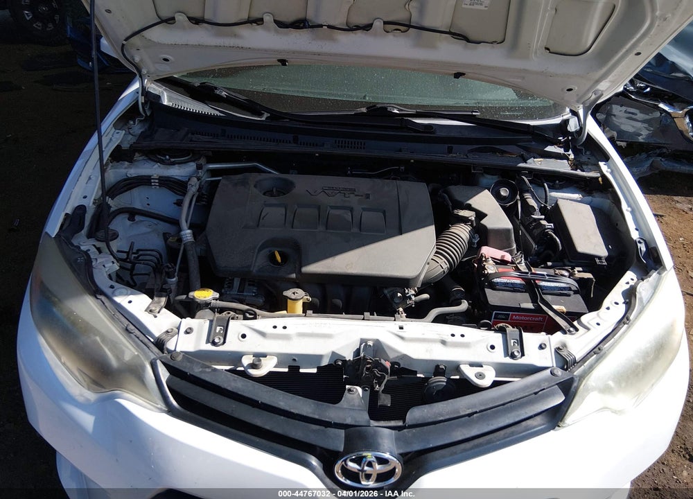 2014 TOYOTA COROLLA L/LE/S/S PLUS/LE PLUS VIN: 5YFBURHE2EP030230
