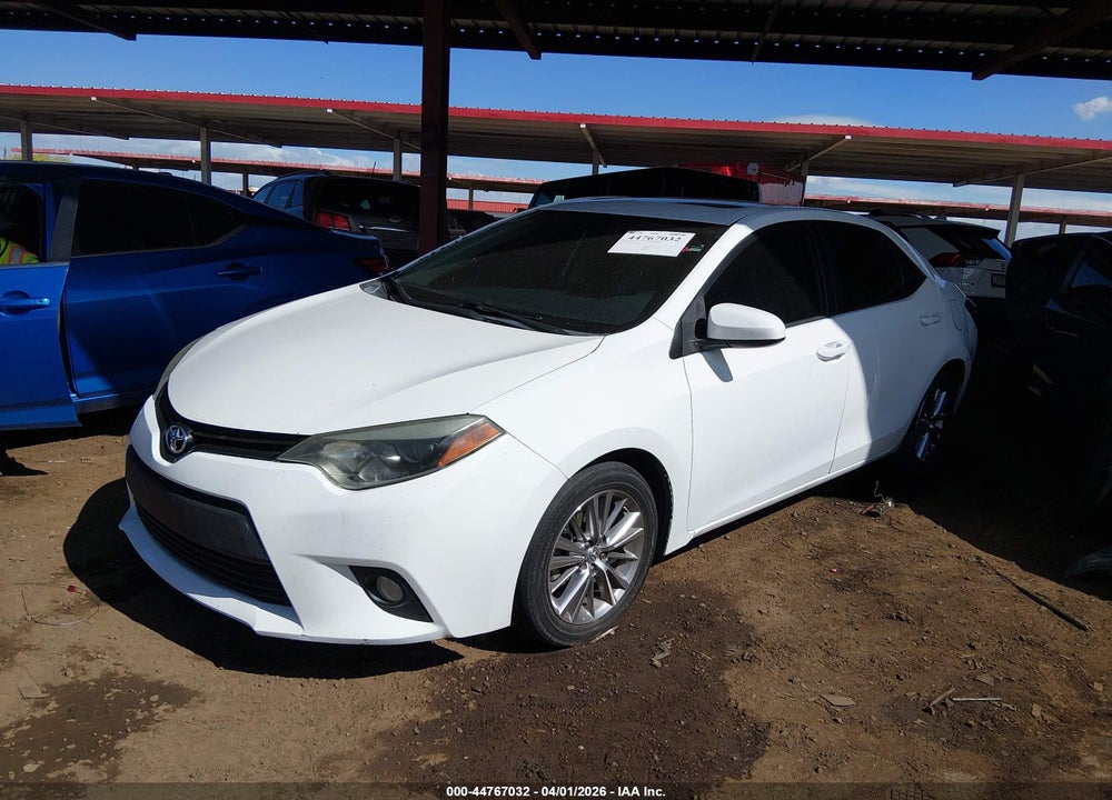 2014 TOYOTA COROLLA L/LE/S/S PLUS/LE PLUS VIN: 5YFBURHE2EP030230