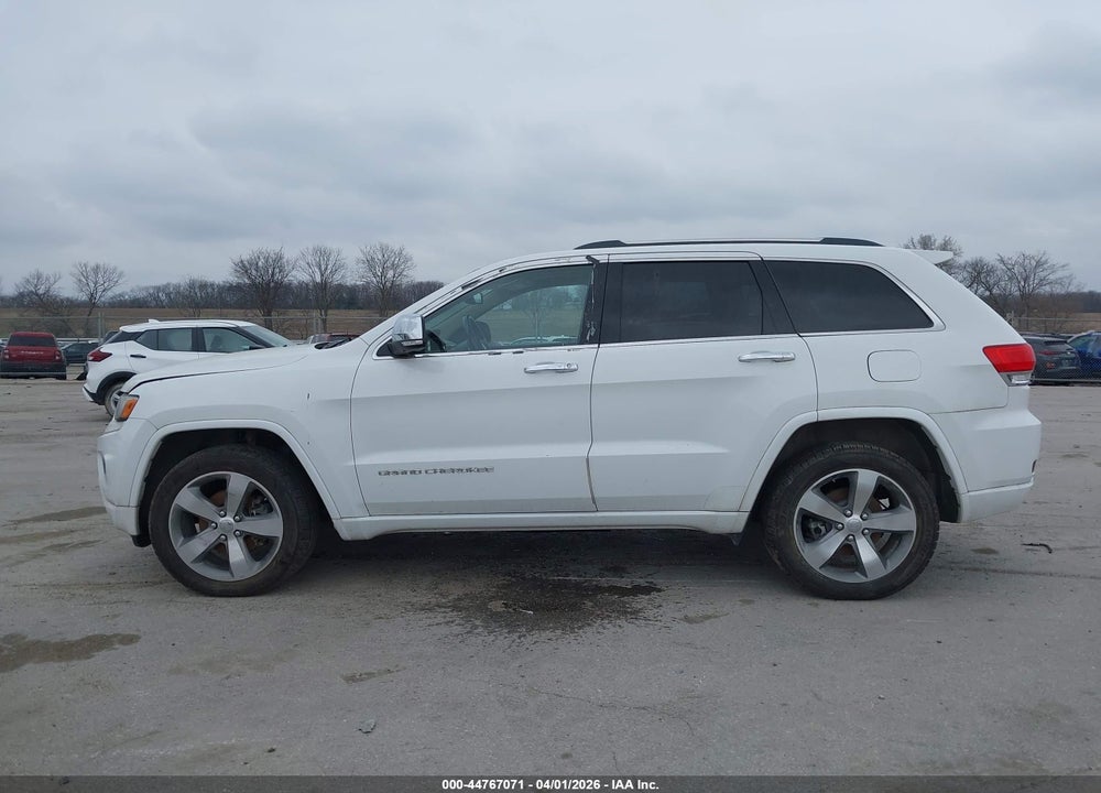 2014 JEEP GRAND CHEROKEE OVERLAND VIN: 1C4RJFCG2EC140427