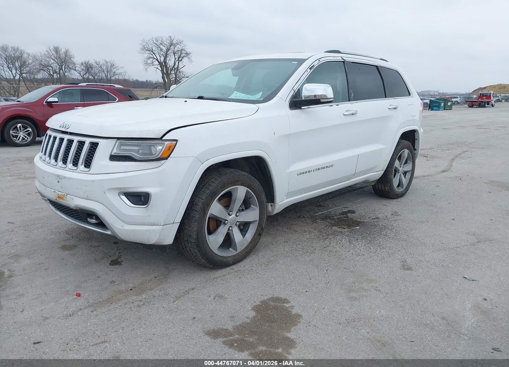 2014 JEEP GRAND CHEROKEE OVERLAND VIN: 1C4RJFCG2EC140427