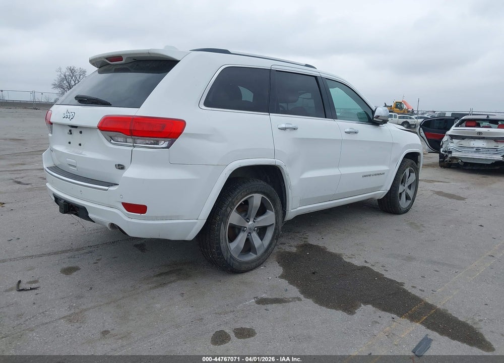 2014 JEEP GRAND CHEROKEE OVERLAND VIN: 1C4RJFCG2EC140427
