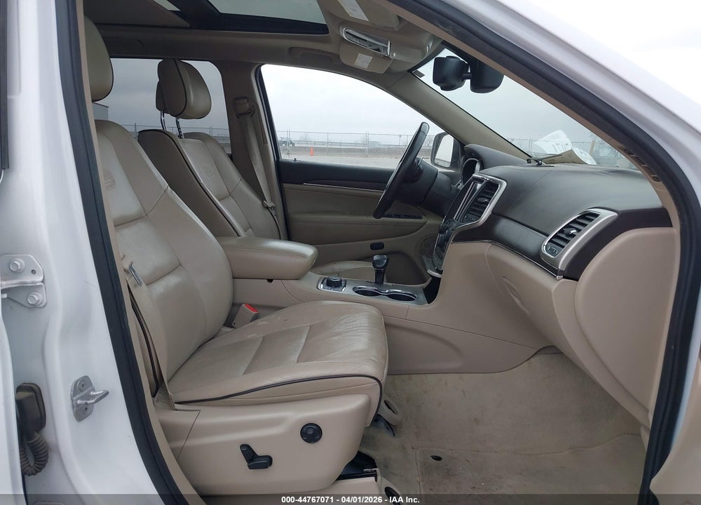 2014 JEEP GRAND CHEROKEE OVERLAND VIN: 1C4RJFCG2EC140427