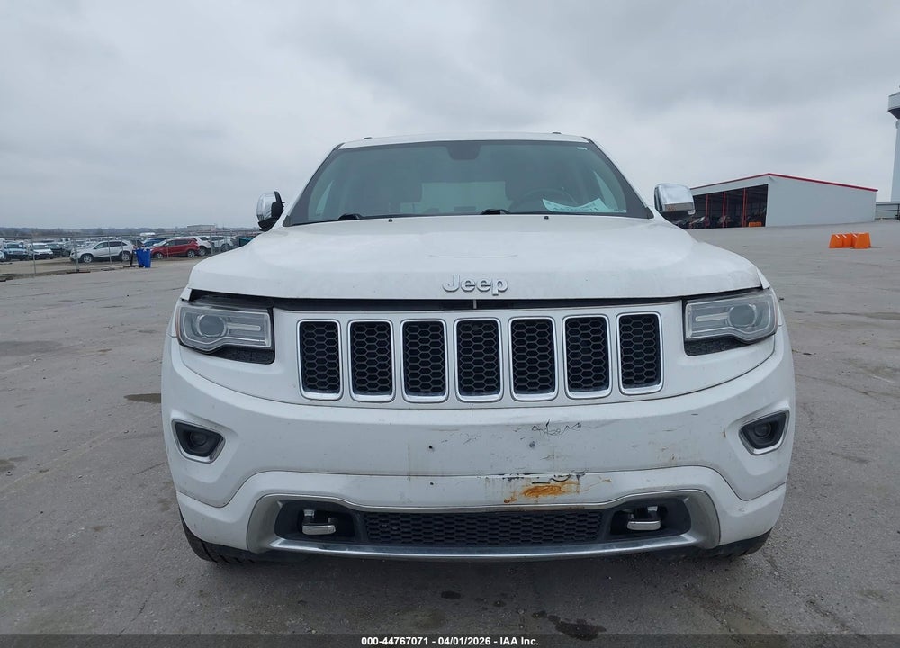 2014 JEEP GRAND CHEROKEE OVERLAND VIN: 1C4RJFCG2EC140427