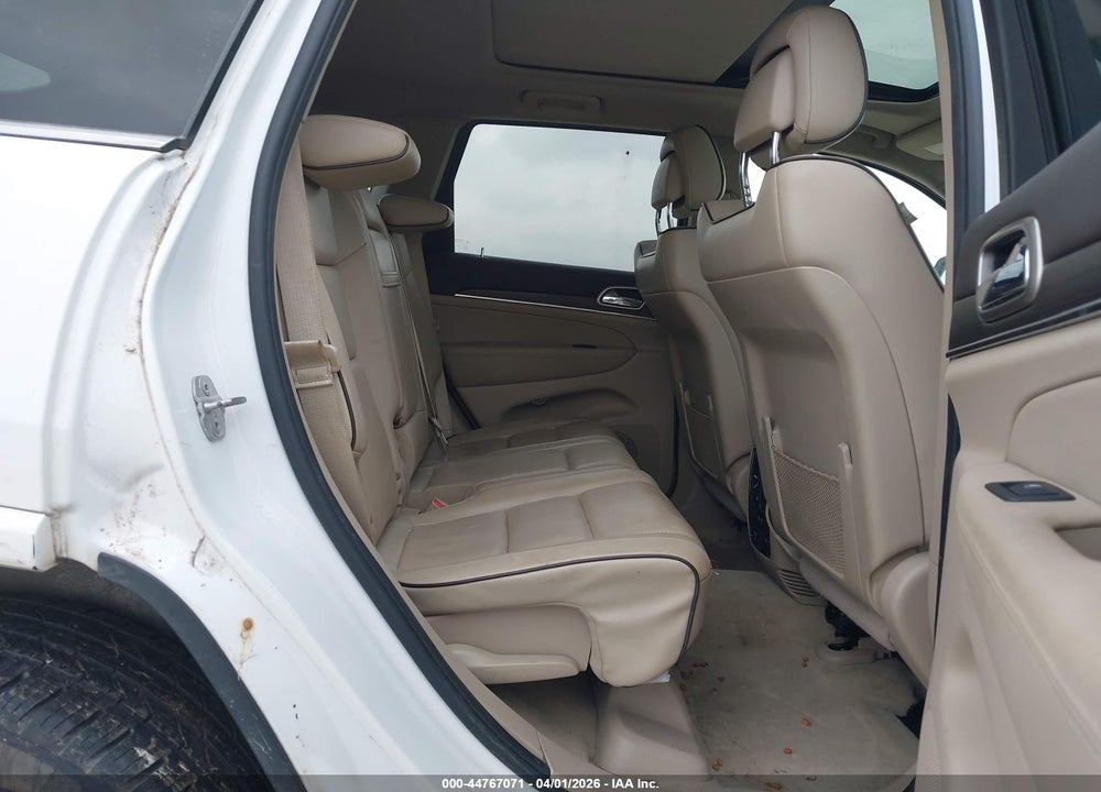 2014 JEEP GRAND CHEROKEE OVERLAND VIN: 1C4RJFCG2EC140427