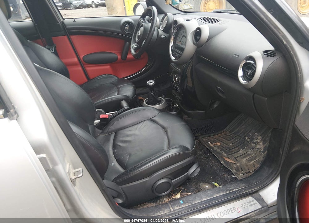2012 MINI COOPER S COUNTRYMAN VIN: WMWZC5C5XCWM14145