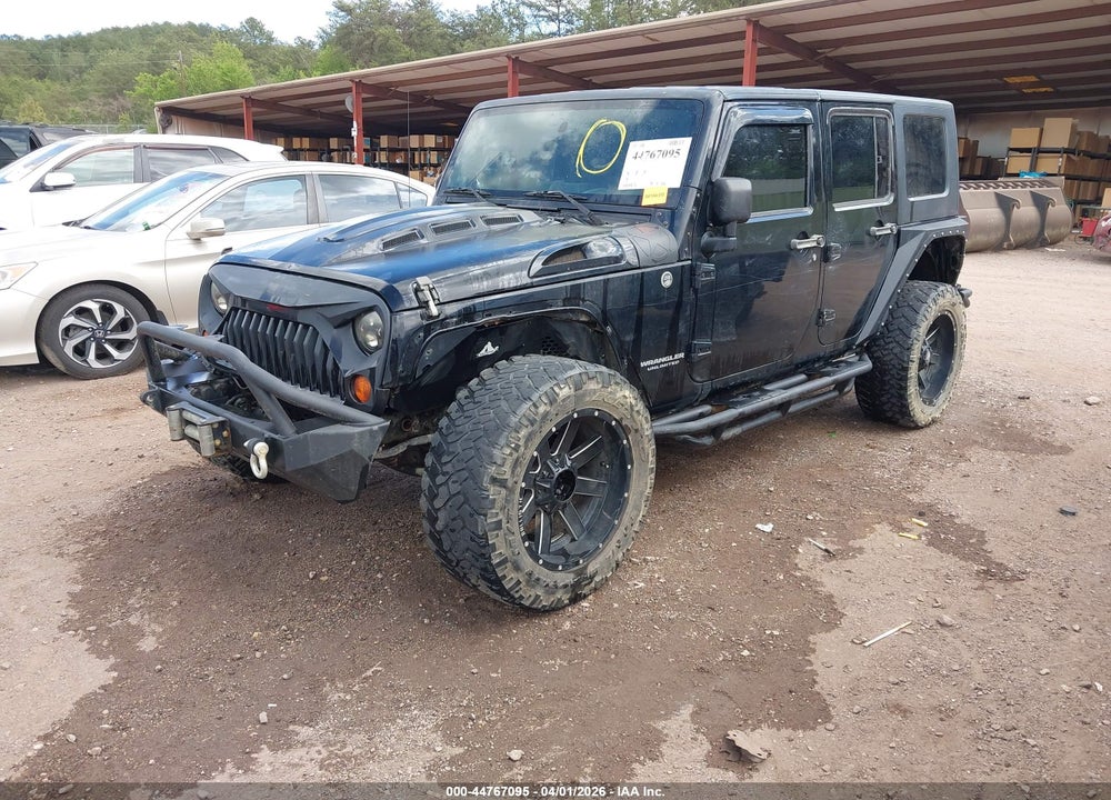 2008 JEEP WRANGLER UNLIMITED RUBICON VIN: 1J4GA69128L563467