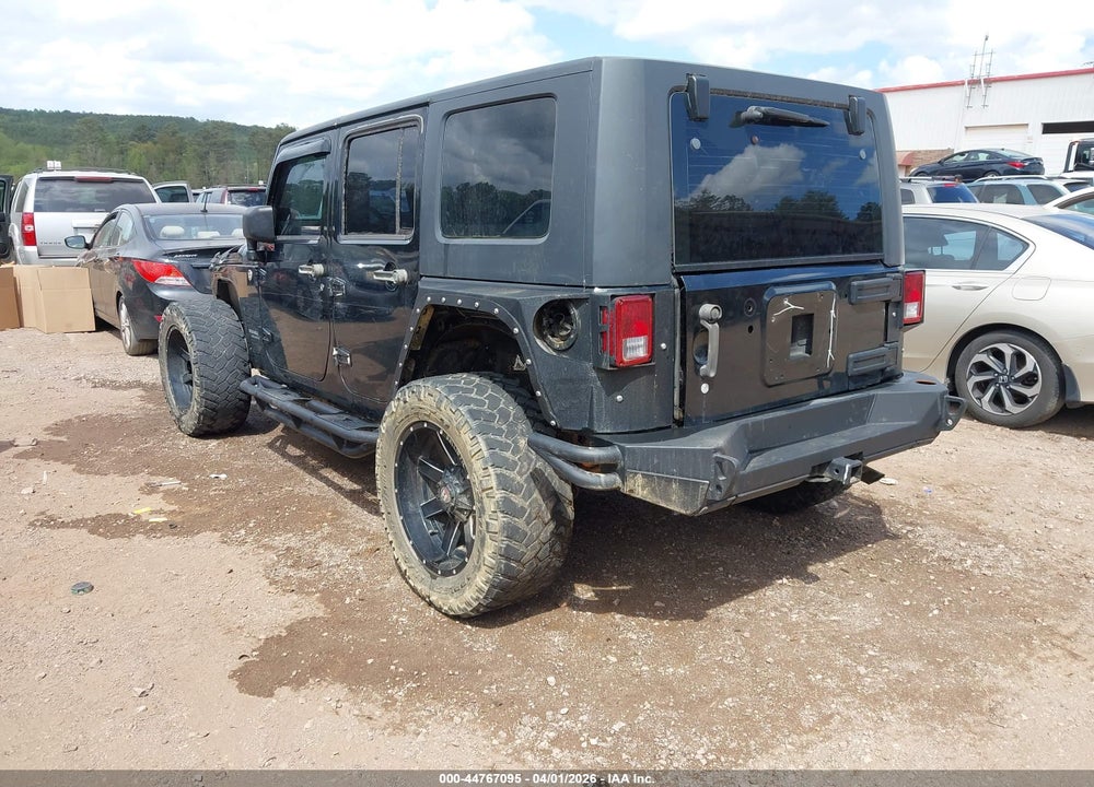 2008 JEEP WRANGLER UNLIMITED RUBICON VIN: 1J4GA69128L563467