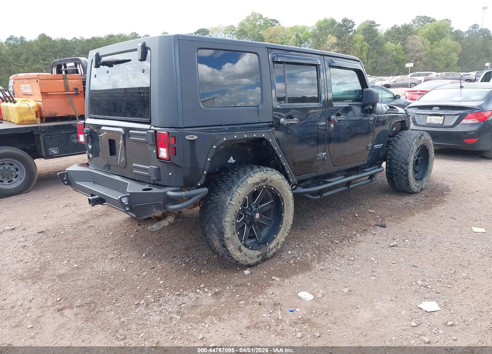 2008 JEEP WRANGLER UNLIMITED RUBICON VIN: 1J4GA69128L563467