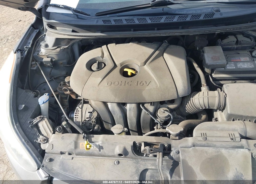 2013 HYUNDAI ELANTRA GLS VIN: 5NPDH4AE8DH306786