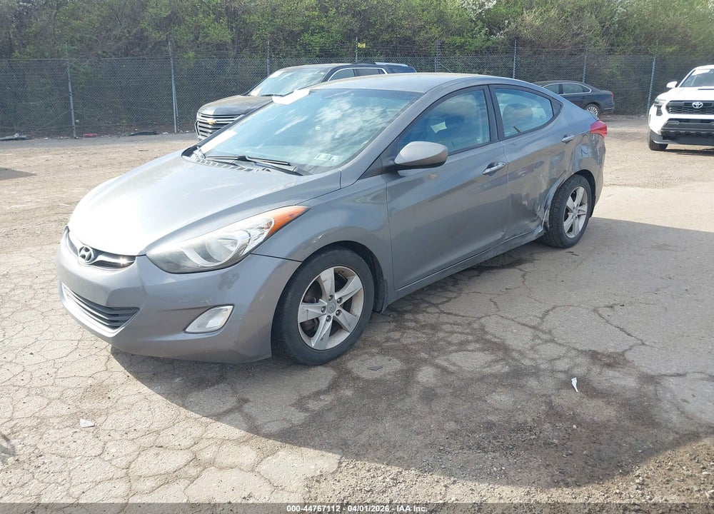 2013 HYUNDAI ELANTRA GLS VIN: 5NPDH4AE8DH306786
