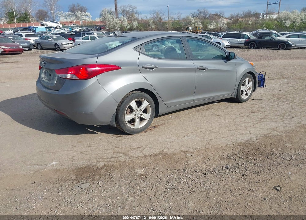 2013 HYUNDAI ELANTRA GLS VIN: 5NPDH4AE8DH306786