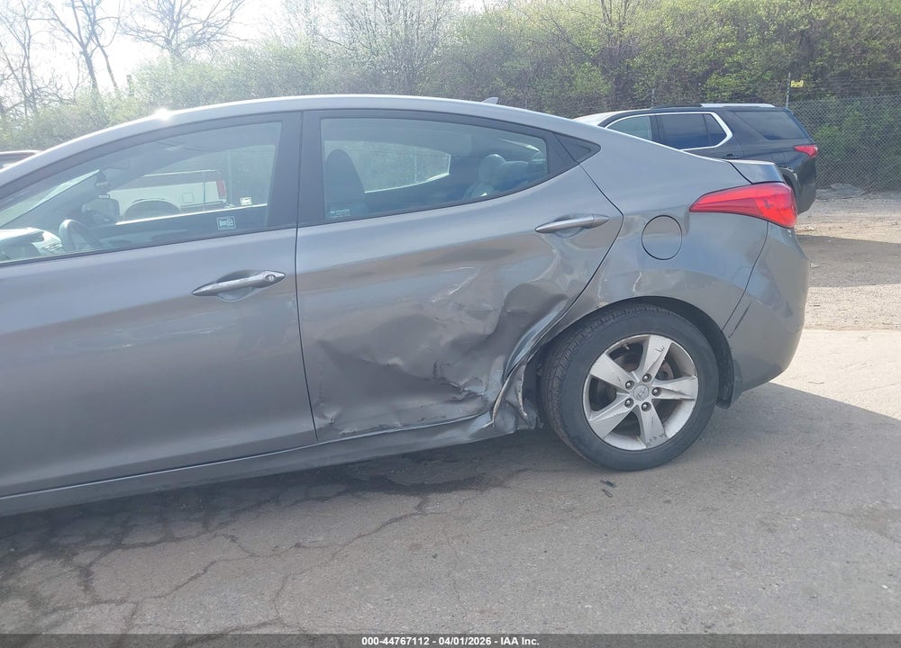 2013 HYUNDAI ELANTRA GLS VIN: 5NPDH4AE8DH306786