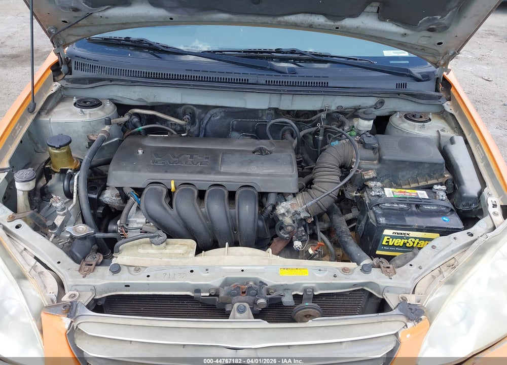 2004 TOYOTA COROLLA LE VIN: 2T1BR32E84C275118