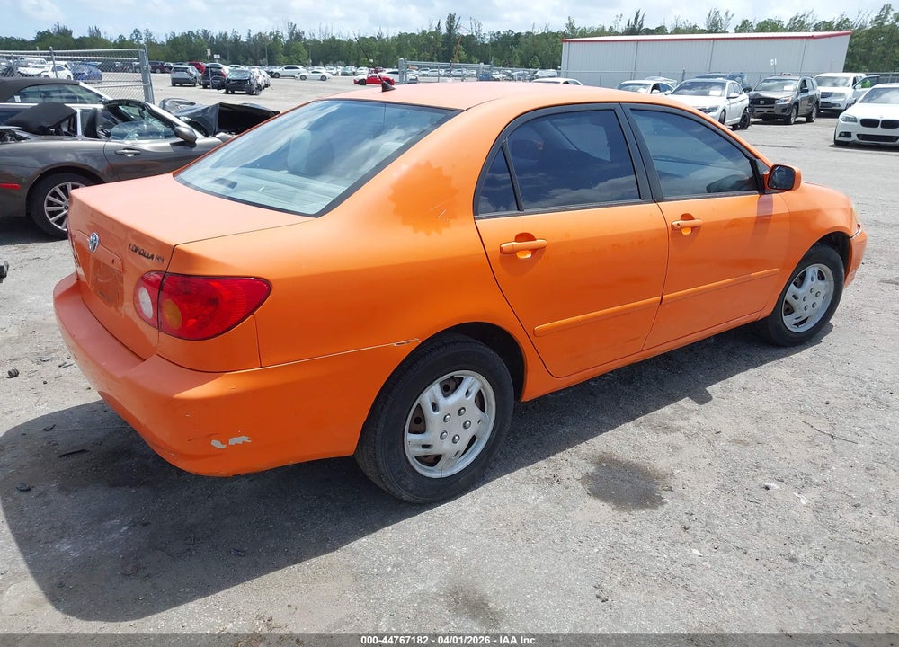 2004 TOYOTA COROLLA LE VIN: 2T1BR32E84C275118