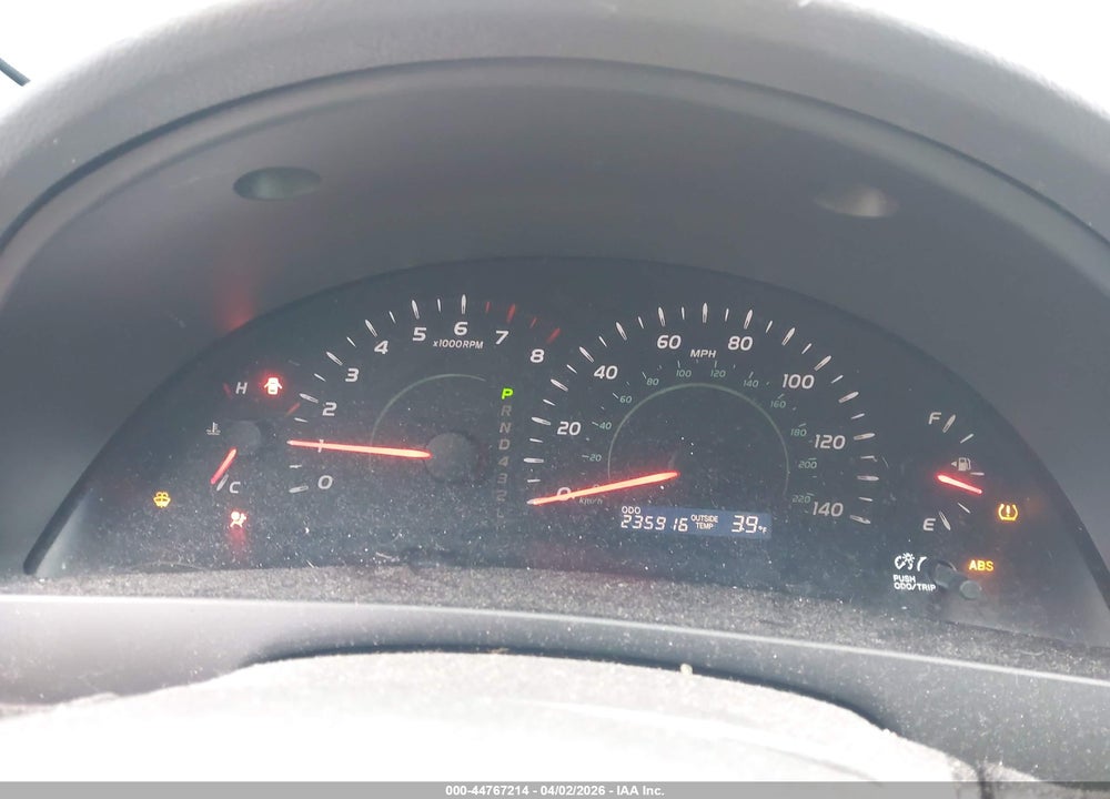 2007 TOYOTA CAMRY LE VIN: 4T1BE46K07U685819