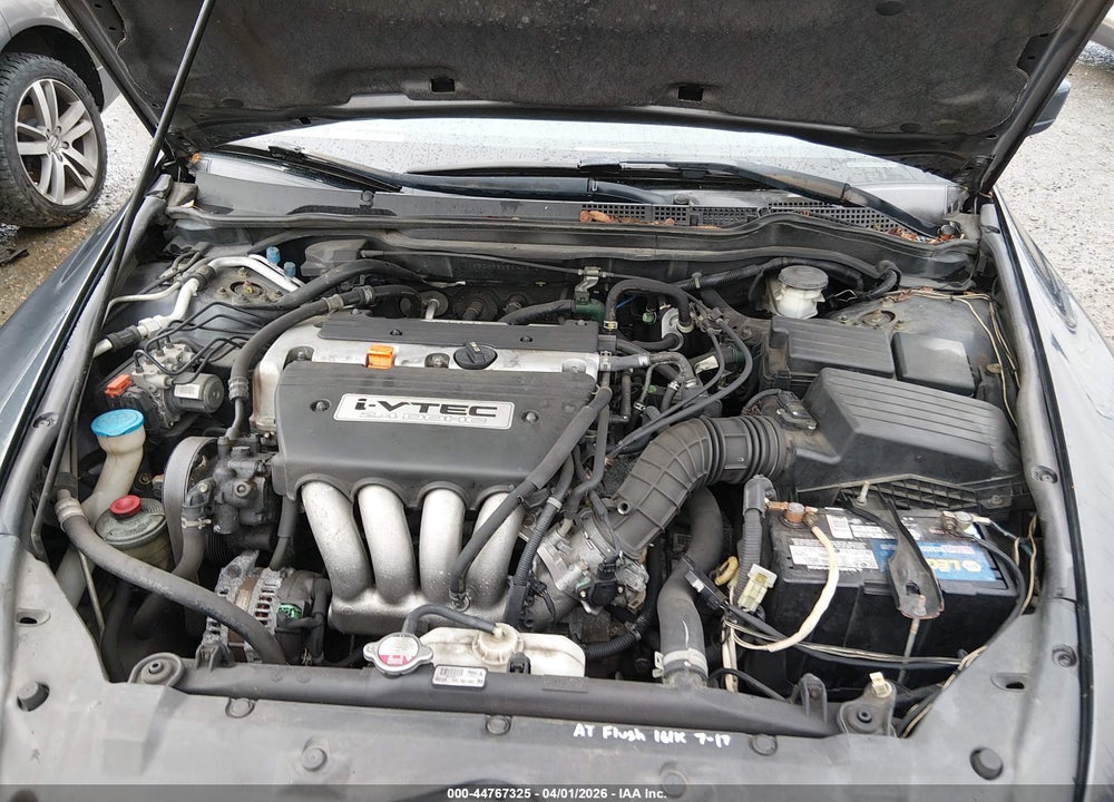 2005 HONDA ACCORD 2.4 LX VIN: 1HGCM56455A051571