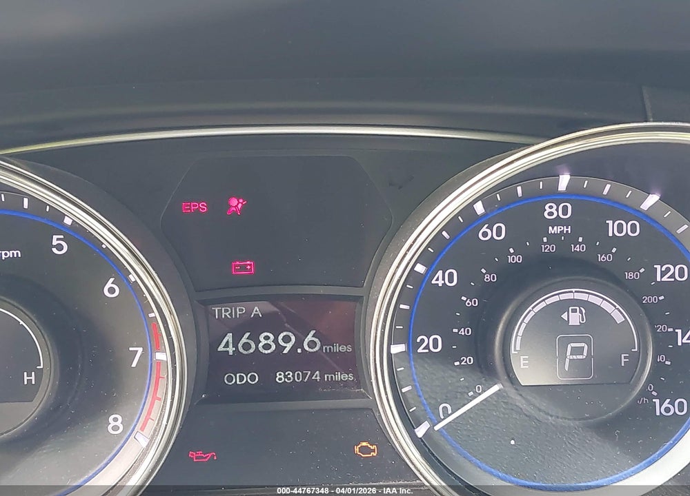 2013 HYUNDAI SONATA GLS VIN: 5NPEB4AC8DH531004