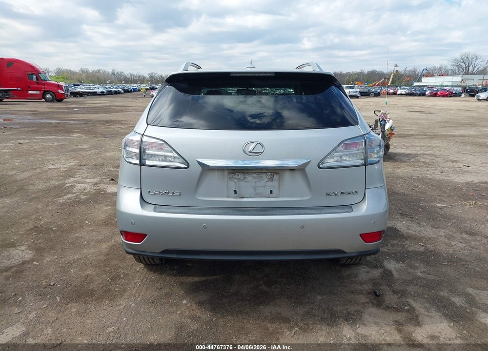 2010 LEXUS RX 350 VIN: 2T2BK1BA5AC071163