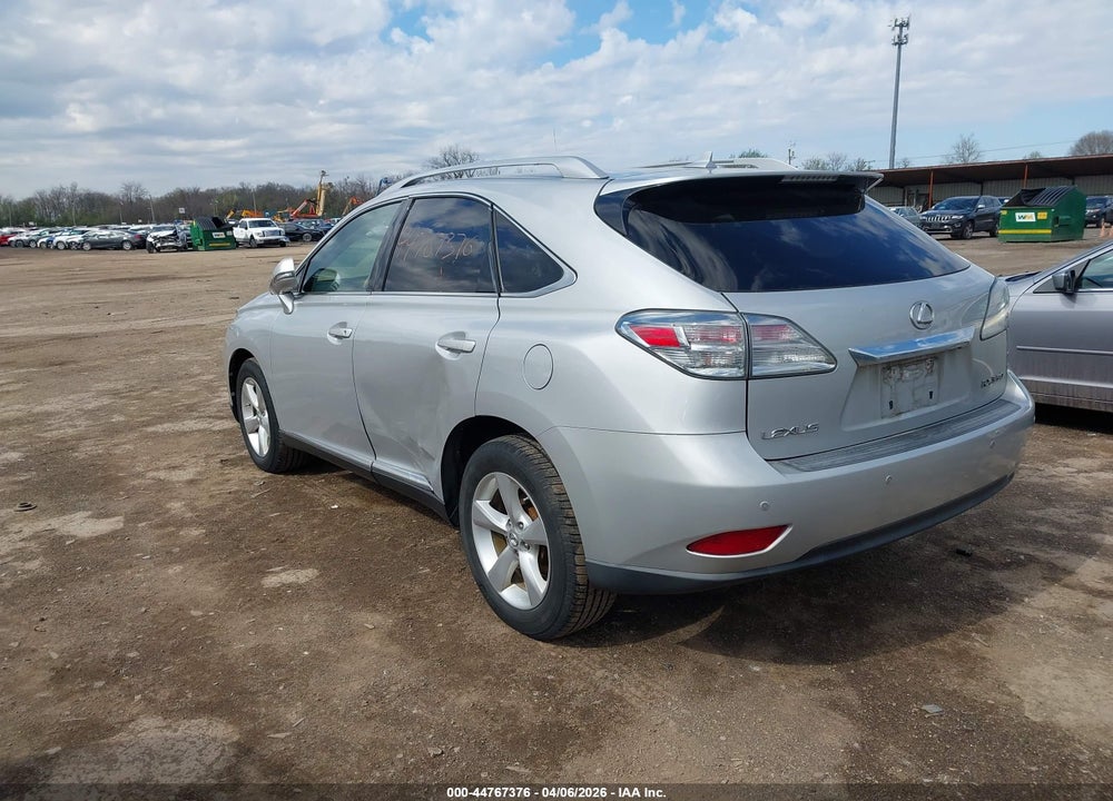 2010 LEXUS RX 350 VIN: 2T2BK1BA5AC071163