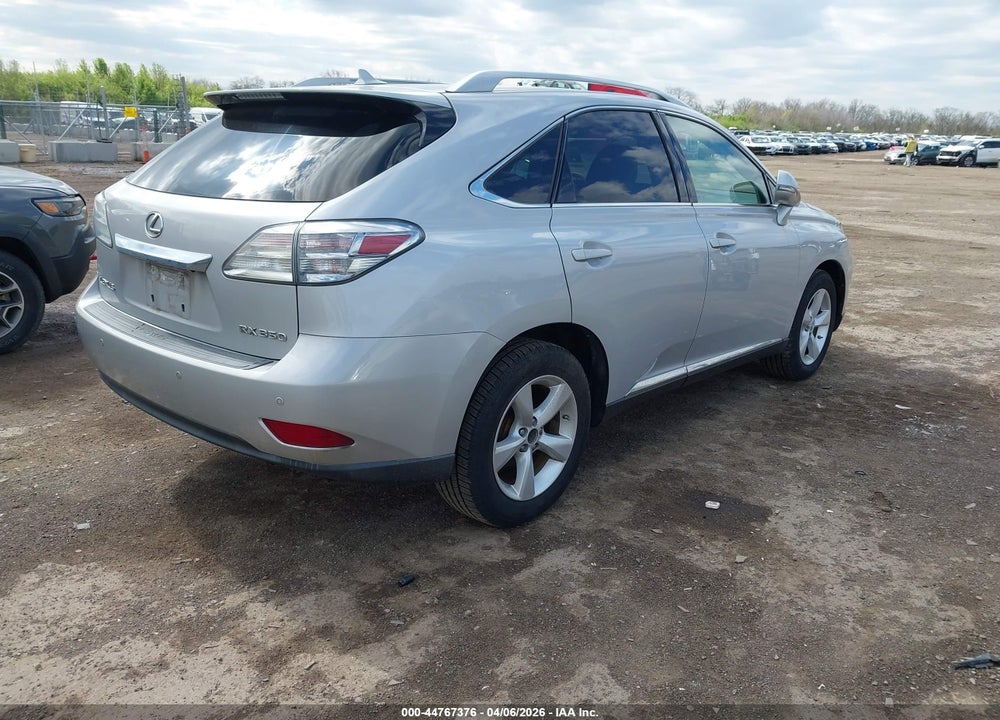 2010 LEXUS RX 350 VIN: 2T2BK1BA5AC071163
