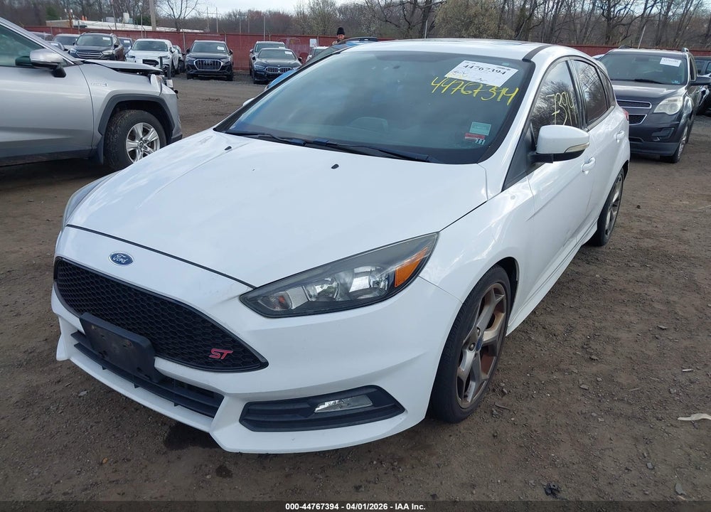 2016 FORD FOCUS ST VIN: 1FADP3L9XGL342661