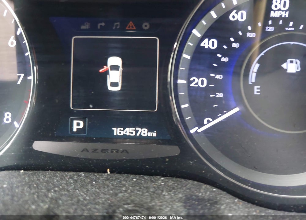 2015 HYUNDAI AZERA VIN: KMHFG4JG7FA448095