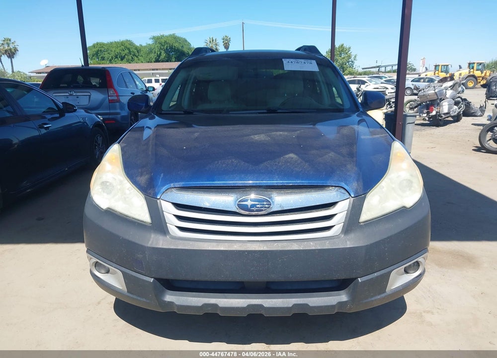 2010 SUBARU OUTBACK 2.5I PREMIUM VIN: 4S4BRBCC7A3363231