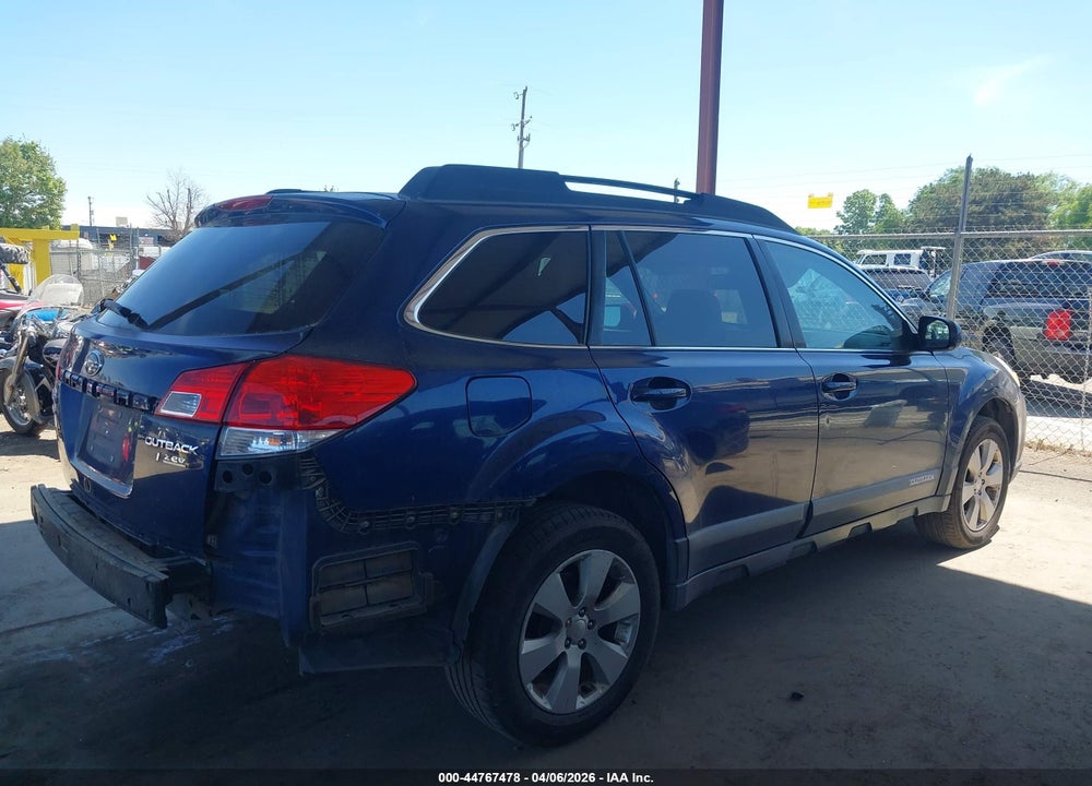 2010 SUBARU OUTBACK 2.5I PREMIUM VIN: 4S4BRBCC7A3363231