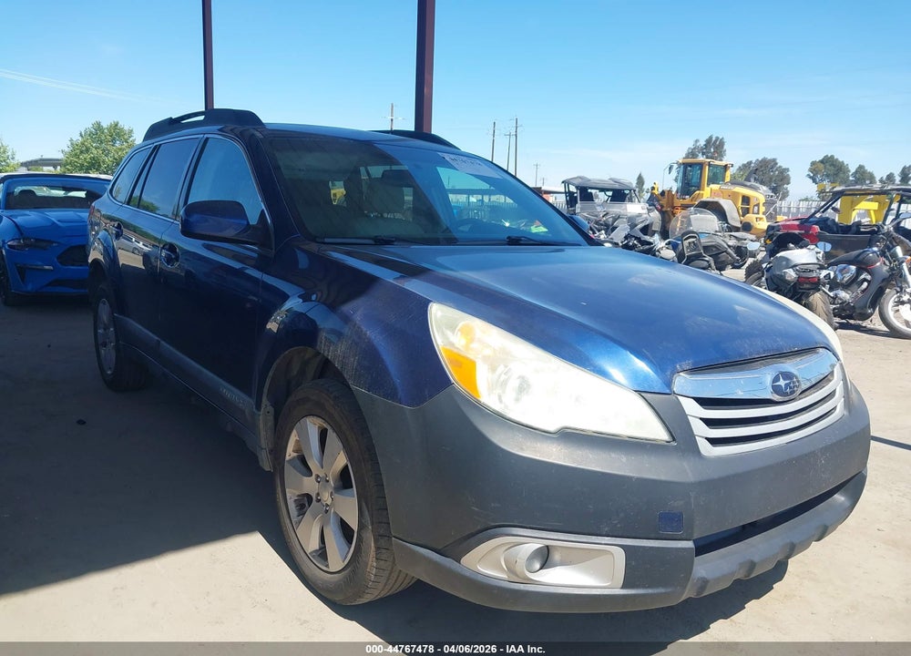 2010 SUBARU OUTBACK 2.5I PREMIUM VIN: 4S4BRBCC7A3363231
