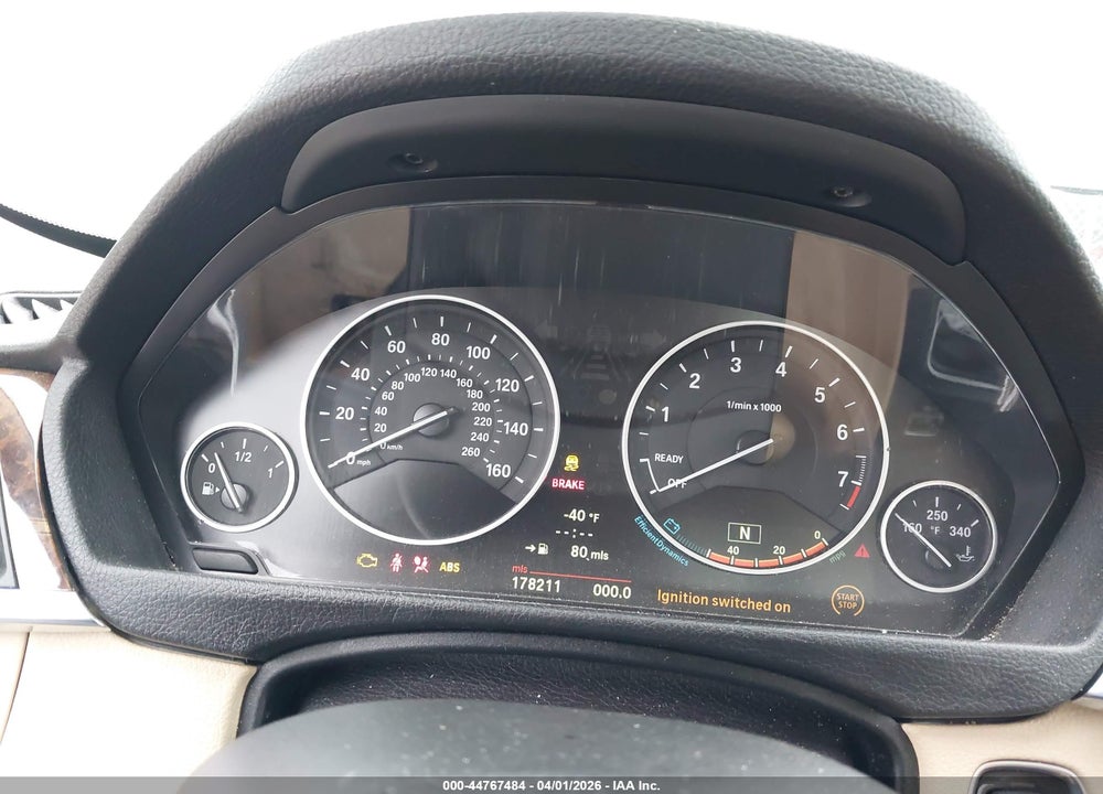 2013 BMW 328I XDRIVE VIN: WBA3B3C5XDJ698310