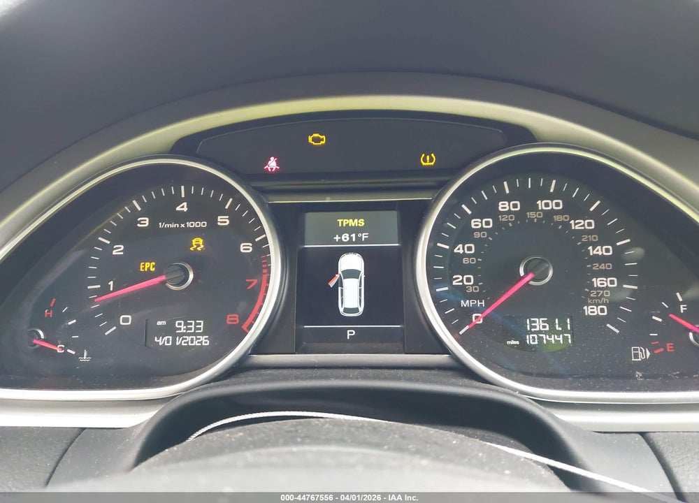 2015 AUDI Q7 3.0T PREMIUM VIN: WA1LGAFE5FD030074