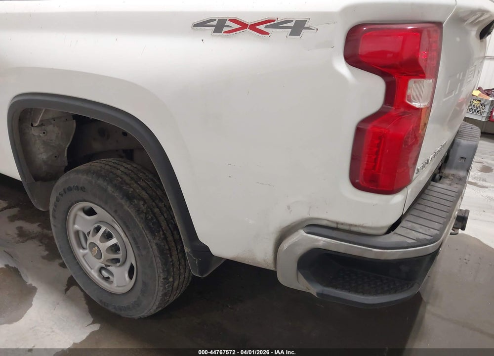 2022 CHEVROLET SILVERADO 2500HD 4WD  LONG BED WT VIN: 1GC0YLE78NF247478