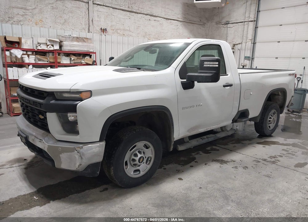 2022 CHEVROLET SILVERADO 2500HD 4WD  LONG BED WT VIN: 1GC0YLE78NF247478