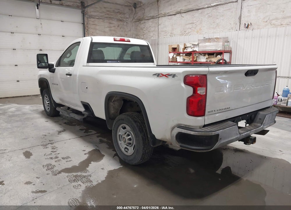 2022 CHEVROLET SILVERADO 2500HD 4WD  LONG BED WT VIN: 1GC0YLE78NF247478