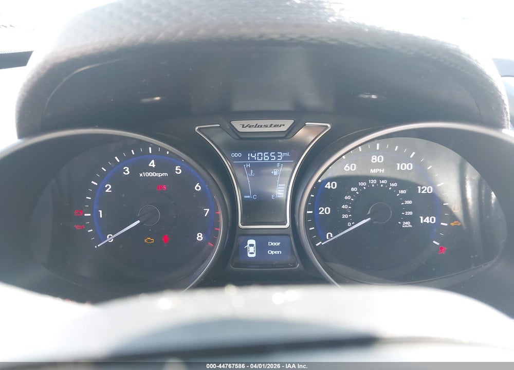 2013 HYUNDAI VELOSTER TURBO W/BLACK VIN: KMHTC6AE6DU108151
