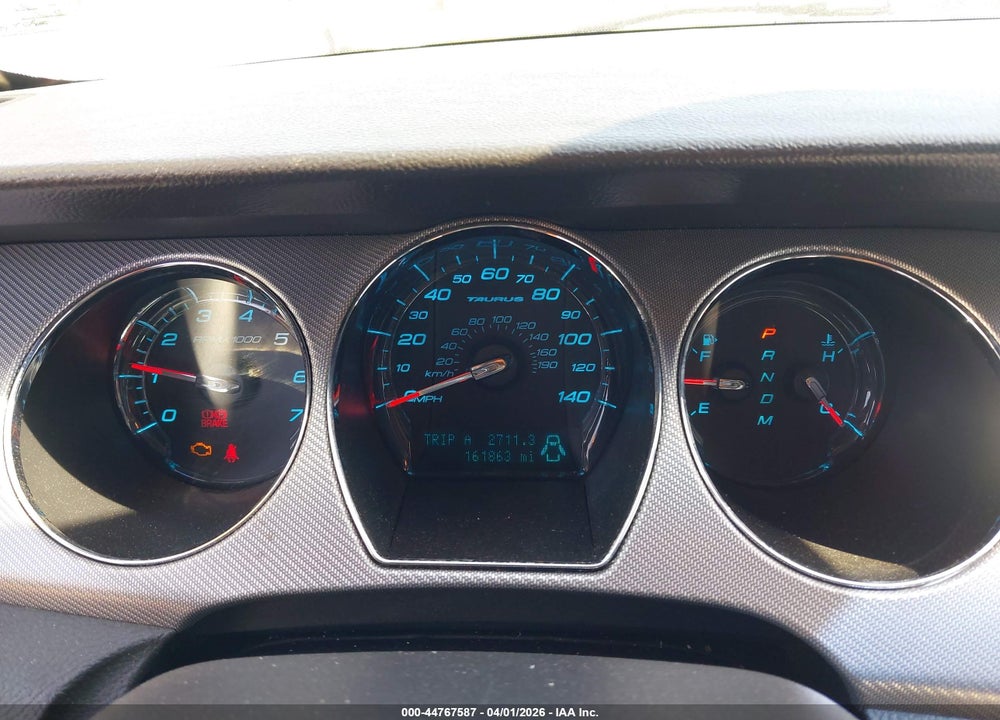 2010 FORD TAURUS SHO VIN: 1FAHP2KT1AG130983