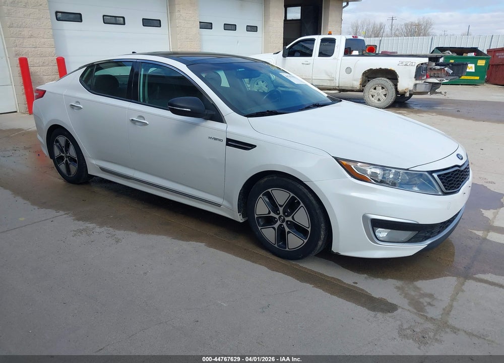 2013 KIA OPTIMA HYBRID EX VIN: KNAGM4AD9D5039879