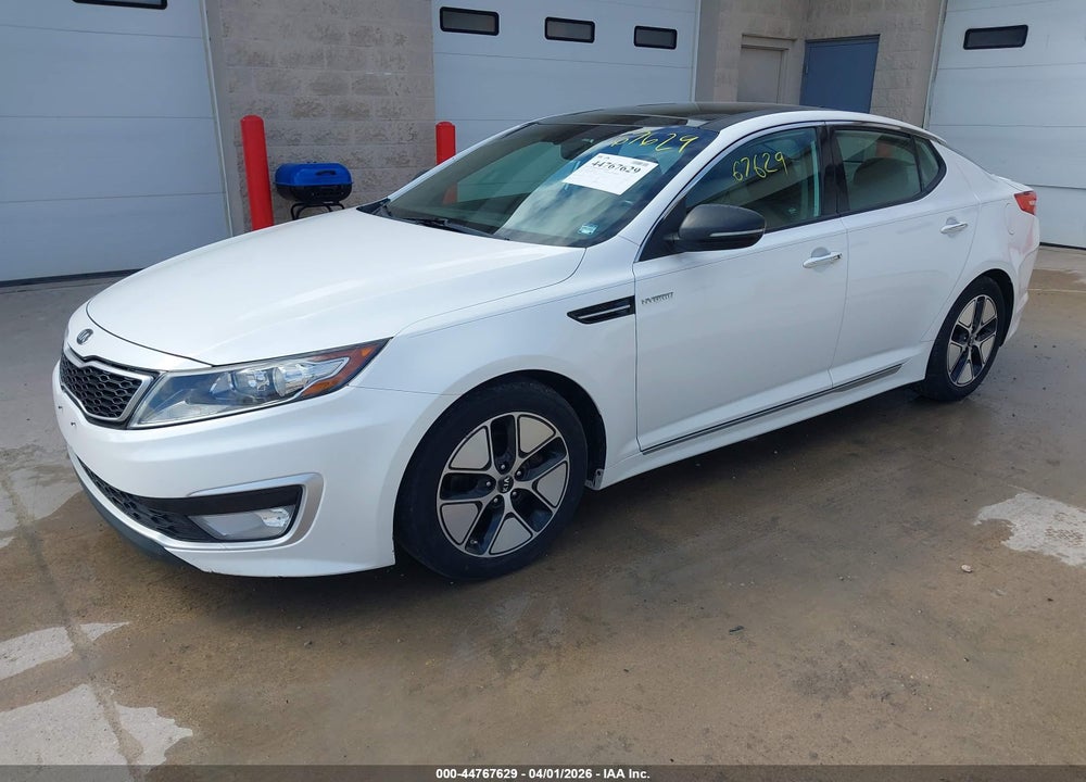 2013 KIA OPTIMA HYBRID EX VIN: KNAGM4AD9D5039879