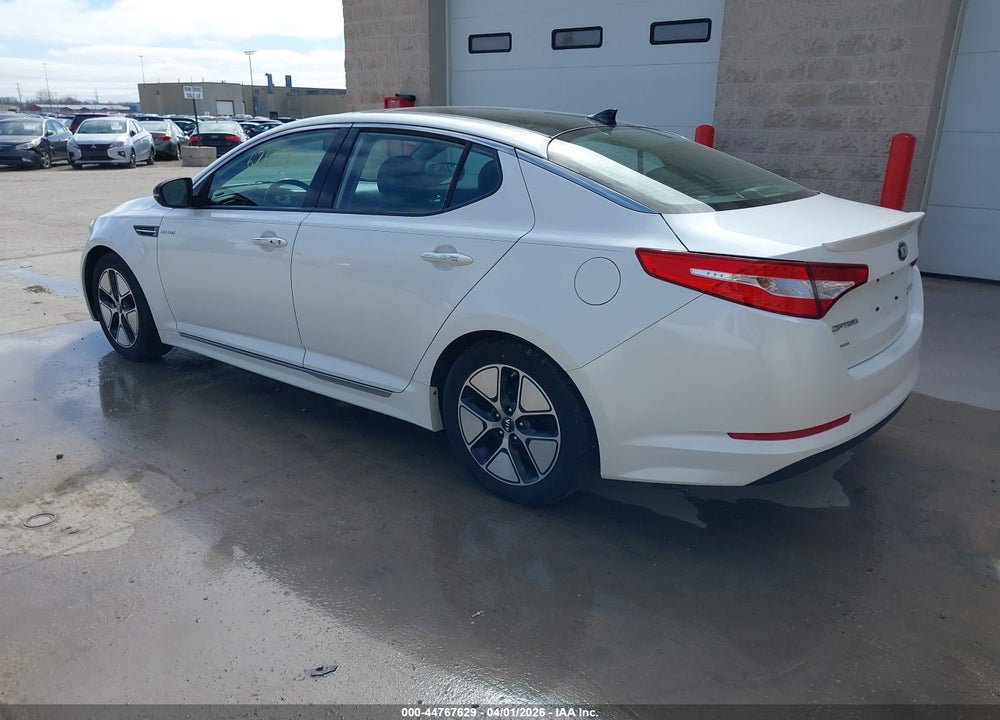 2013 KIA OPTIMA HYBRID EX VIN: KNAGM4AD9D5039879