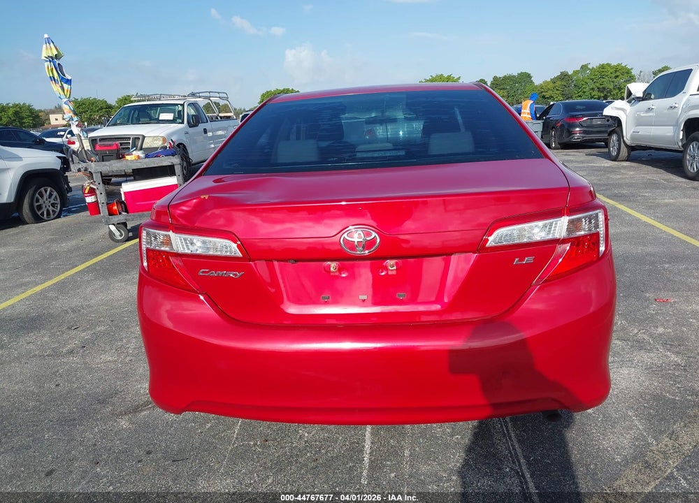 2014 TOYOTA CAMRY LE VIN: 4T1BF1FK4EU807901