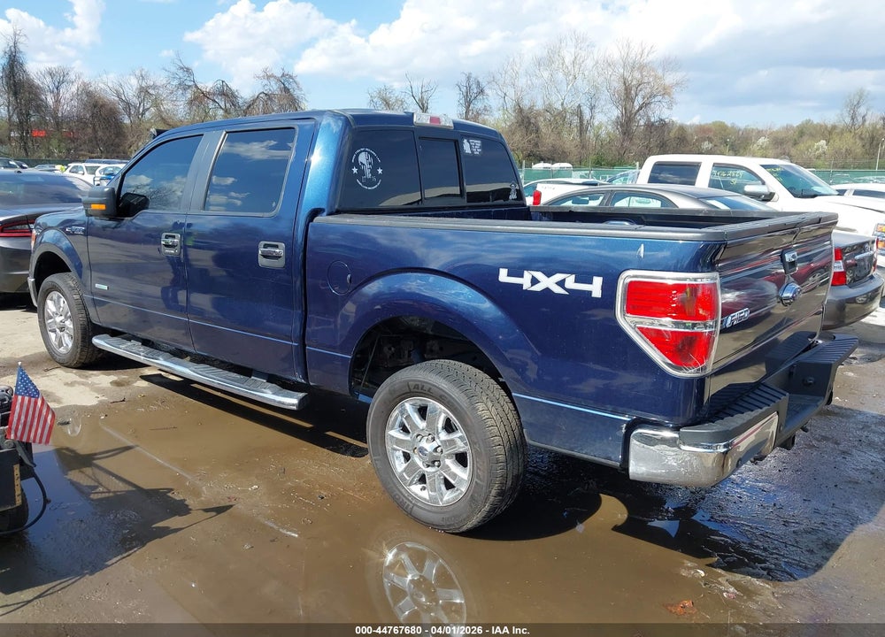 2013 FORD F-150 XLT VIN: 1FTFW1ET9DFD61098
